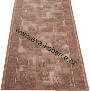 Protiskluzný běhoun Tribe 44 hnědý